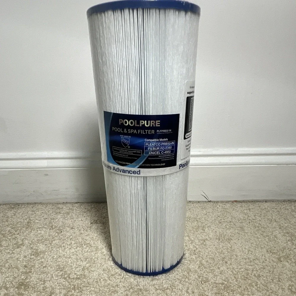 NWT POOLPURE Pool/Spa Filter Cartridge 50 Sq Ft Type C PRB50-IN FC-2390 C-4950